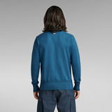 G-Star RAW® Premium Core Mock Neck Knitted Sweater Medium blue