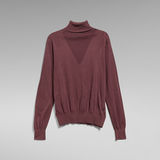 G-Star RAW® Jersey Core Roll Neck Knitted Morado