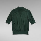 G-Star RAW® Core Mock Neck Knitted Sweater Green