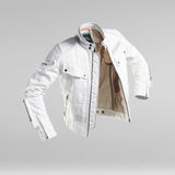 G-Star RAW® E Advert Moto Jacke Weiß