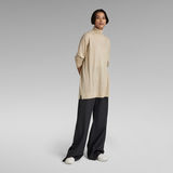 G-Star RAW® Knitted Turtleneck Sweater Loose Beige