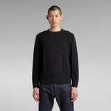 G-Star RAW® Knitted Sweater Structure Black