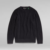 G-Star RAW® Knitted Sweater Structure Black