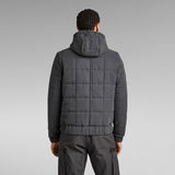 G-Star RAW® Meefic Squared Quilted Hooded Jacket Grey