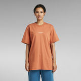 G-Star RAW® Unisex Center Logo Loose T-Shirt Brown