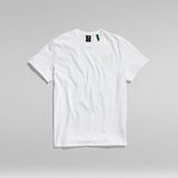 G-Star RAW® T-shirt Shield Chest High Density Blanc