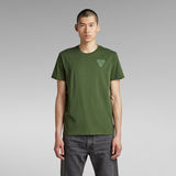 G-Star RAW® T-shirt Shield Chest High Density Vert