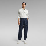 G-Star RAW® Unisex Pleated Relaxed Chino Dark blue