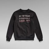 G-Star RAW® Originals Stamp Sweater Black
