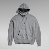G-Star RAW® Garment Dyed Oversized Hoodie Grey
