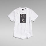 G-Star RAW® Lash RAW Graphic T-Shirt White