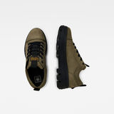 G-Star RAW® Noxer Nubuck Shoes Green both shoes
