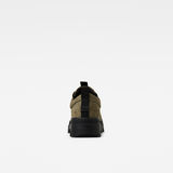 G-Star RAW® Noxer Nubuck Shoes Green back view