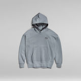 G-Star RAW® Core Oversized Hooded Sweater Light blue
