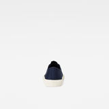 G-Star RAW® Noril Canvas Basic Sneakers Dark blue back view