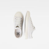 G-Star RAW® Meefic Tonal Sneakers White both shoes