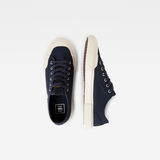 G-Star RAW® Noril Canvas Basic Sneakers Dark blue both shoes