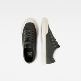 G-Star RAW® Noril Canvas Basic Sneakers Green both shoes