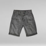 G-Star RAW® Short Unisex Worker Chino Relaxed Gris