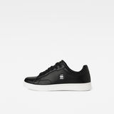 G-Star RAW® Cadet Leather Sneakers Schwarz side view