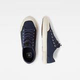 G-Star RAW® Noril Canvas Basic Sneakers Donkerblauw both shoes