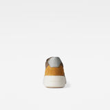 G-Star RAW® Lash Tumbled Leather Blocked Sneakers Multi color back view