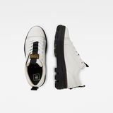 G-Star RAW® Noxer Leather Shoes White both shoes