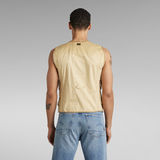 G-Star RAW® Washed Cargo Vest Beige