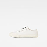 G-Star RAW® Baskets Noril Canvas Basic Blanc side view