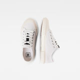 G-Star RAW® Baskets Noril Canvas Basic Blanc both shoes