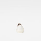 G-Star RAW® Noril Canvas Basic Sneakers White back view