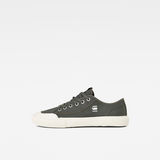 G-Star RAW® Noril Canvas Basic Sneakers Green side view