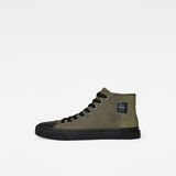 G-Star RAW® Meefic Bo Mid Sneakers Green side view