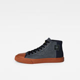 G-Star RAW® Meefic Mid Denim Sneakers Dark blue side view