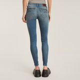 G-Star RAW® Jeans Midge Zip Mid-Waist Skinny Azul claro
