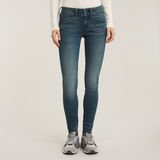 G-Star RAW® Lynn Mid Waist Skinny Jeans Mittelblau
