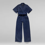 G-Star RAW® Jumpsuit Blouse Donkerblauw