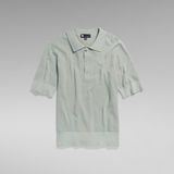G-Star RAW® Unisex Polo Knit Light blue