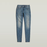 G-Star RAW® Midge Zip Mid Skinny Jeans Lichtblauw