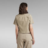 G-Star RAW® Arc Jacket Short Sleeve Beige