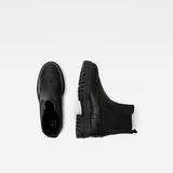 G-Star RAW® Midge Chelsea Denim Boots Black both shoes