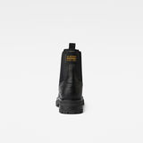 G-Star RAW® Midge Chelsea Denim Boots Black back view