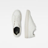 G-Star RAW® Loam II Leather Sneakers White both shoes
