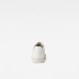 G-Star RAW® Loam II Leather Sneakers White back view