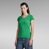 G-Star RAW® Eyben Slim V-Neck T-Shirt Green