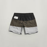 G-Star RAW® Short de bain Dirik Color Block Noir