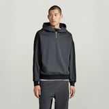 G-Star RAW® Tape Color Block Loose Half Zip Hoodie Multi color
