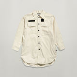 G-Star RAW® Oversized Overshirt White
