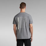 G-Star RAW® Korpaz Text T-Shirt Grau