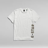 G-Star RAW® T-shirt Side Stencil Gris